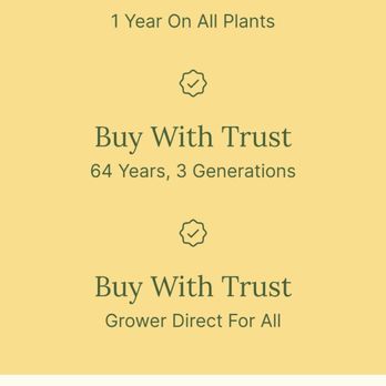 TN Nursery - TN's guarantee statement, that they did not honor for me claiming that clearance items are not guaranteed. - Nurseries & Gardening Near Me - Altamont, Tennessee TN Nursery - TN's guarantee statement, that they did not honor for me claiming that clearance items are not guaranteed. - Nurseries & Gardening Near Me - Altamont, Tennessee