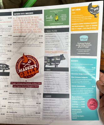 Menu photo 2 Maggie's Grill Aberdeen, ABE