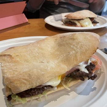 Alberto's Restaurant & Pizzeria - Lomito sandwich 3 - Pizza Near Me - Belleville, New Jersey