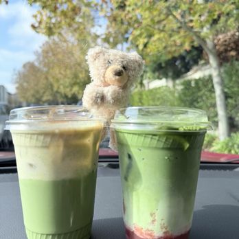 Academic Coffee - Banana Matcha and Strawberry Matcha - Bakeries Near Me - San Jose, California