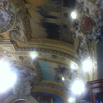 Le Train Bleu - The ceiling, this pic does not do it justice. Like eating lunch at Versailles if that helps - French Near Me - Paris, 75 Le Train Bleu - The ceiling, this pic does not do it justice. Like eating lunch at Versailles if that helps - French Near Me - Paris, 75