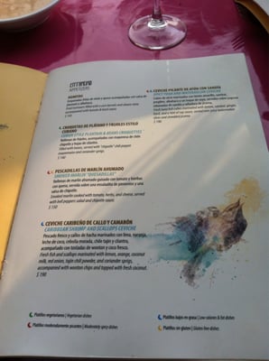Menu photo 4 Havana Moon Nuevo Vallarta, NAY