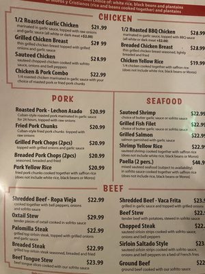 Menu photo 1 El Cubano Valencia, CA