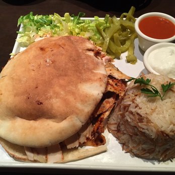 NAYA - My dish! Chicken shawarma! - Mediterranean Near Me - New York, New York NAYA - My dish! Chicken shawarma! - Mediterranean Near Me - New York, New York