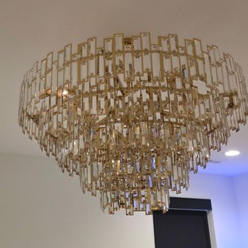 Ruben Aragon Electrical Services - Beautiful Gold Chandelier - Electricians Near Me - Greeley, Colorado