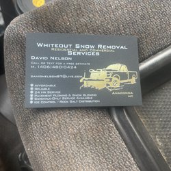 Whiteout Snow Removal