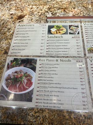 Menu photo 2 Huong Nam Kahului, HI Menu photo 2 Huong Nam Kahului, HI