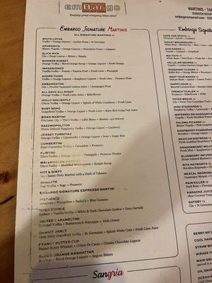 Menu photo 2 Embargo Hyannis, MA