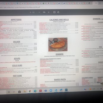 Pizza Suprema - a menu on a computer screen - Pizza Near Me - Lutz, Florida Pizza Suprema - a menu on a computer screen - Pizza Near Me - Lutz, Florida