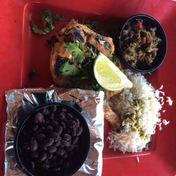 Amigos - Marinated and grilled half chicken with chimichurrie sauce - Mexican Near Me - Key West, Florida