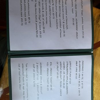 Blossom's Restaurant - Menu - Breakfast & Brunch Near Me - Irons, Michigan