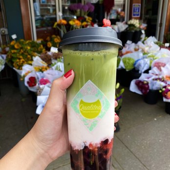 QualiTea - Matcha Blossom - Bubble Tea Near Me - San Francisco, California
