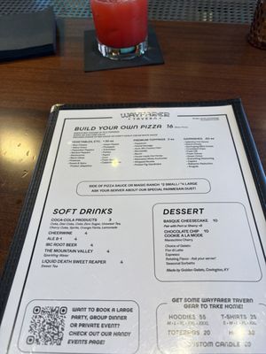 Menu photo 1 Wayfarer Tavern Dayton, KY Menu photo 1 Wayfarer Tavern Dayton, KY
