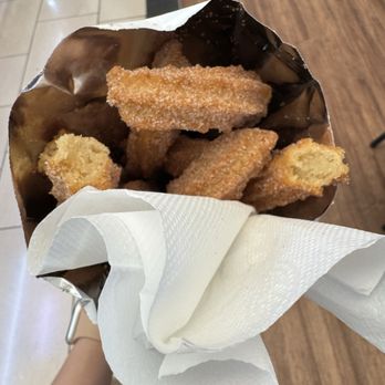 Napoles Churros - My bag of churros - Desserts Near Me - Fresno, California