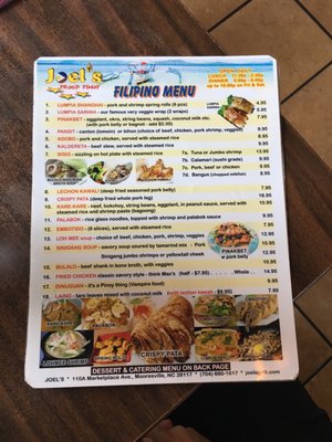 Menu photo 4 Joel's Asian Grill Mooresville, NC
