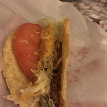 Baker's Drive-Thru - This is the sad taco they served me.I've never had them this way - Burgers Near Me - Hesperia, California Baker's Drive-Thru - This is the sad taco they served me.I've never had them this way - Burgers Near Me - Hesperia, California