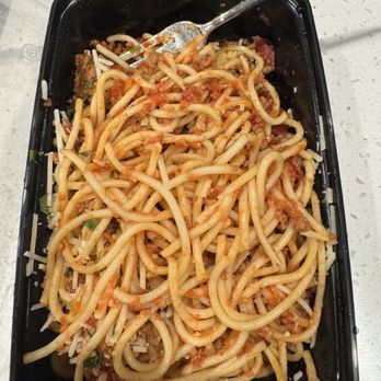 Brio Italian Grille - This is their spaghetti "Bolognese" there is barely any meat, barely any other seasonings. It's just tomato sauce and pasta. What a shame. - Italian Near Me - Las Vegas, Nevada Brio Italian Grille - This is their spaghetti "Bolognese" there is barely any meat, barely any other seasonings. It's just tomato sauce and pasta. What a shame. - Italian Near Me - Las Vegas, Nevada