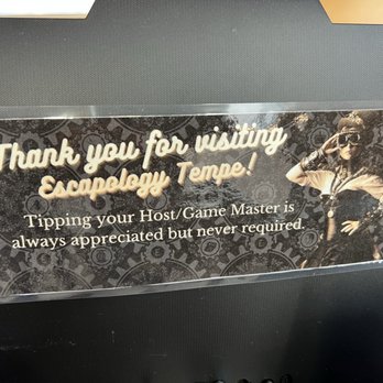 Escapology - 1/13/25 FYI. - Escape Games Near Me - Tempe, Arizona
