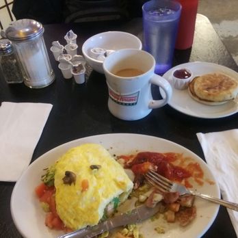 Blue Moose Cafe - The avocado, tomatoe and Portabella mushroom omelette with homefries and an English muffin. - American Near Me - Port Townsend, Washington Blue Moose Cafe - The avocado, tomatoe and Portabella mushroom omelette with homefries and an English muffin. - American Near Me - Port Townsend, Washington