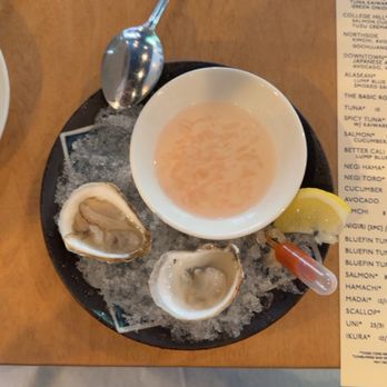 Kiki On Ludlow - oysters on the half - Asian Fusion Near Me - Cincinnati, Ohio