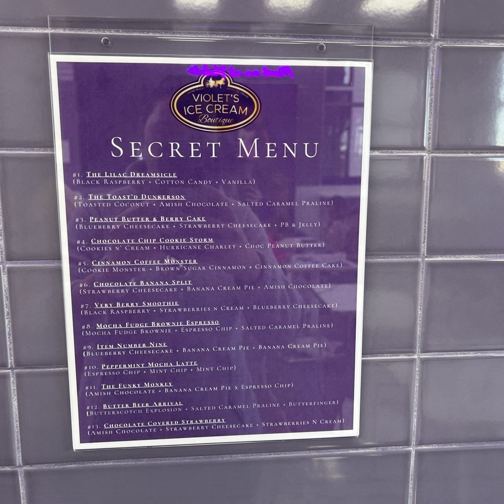 Violets Ice Cream Boutique - Ice Cream & Frozen Yogurt Near Me - Oviedo, Florida Violets Ice Cream Boutique - Ice Cream & Frozen Yogurt Near Me - Oviedo, Florida