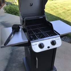 Lowe's Home Improvement - I walk into Lowe's and I say "I got 159 bucks. Gimme the CUTEST grill that you have. Don't care if it's big, but it better be cute!"