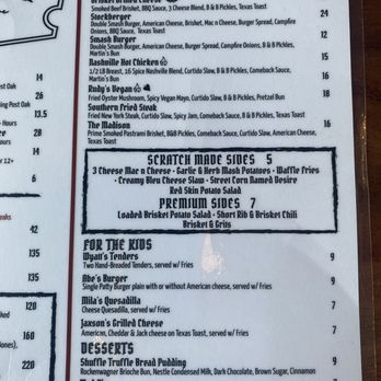 Craft by Smoke & Fire - Pasadena - Menu - Barbeque Near Me - Pasadena, California Craft by Smoke & Fire - Pasadena - Menu - Barbeque Near Me - Pasadena, California