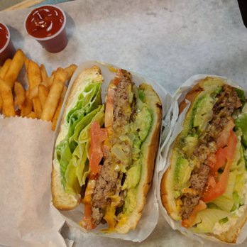Giant Hamburgers - Bacon avocado cheese burger! - Burgers Near Me - Mesa, Arizona Giant Hamburgers - Bacon avocado cheese burger! - Burgers Near Me - Mesa, Arizona