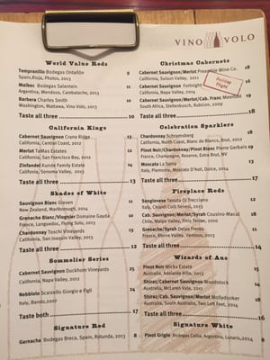 Menu photo 5 Vino Volo Romulus, MI Menu photo 5 Vino Volo Romulus, MI
