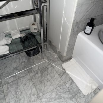 Hotel AKA Boston Common - Water in the bathroom. - Hotels Near Me - Boston, Massachusetts Hotel AKA Boston Common - Water in the bathroom. - Hotels Near Me - Boston, Massachusetts