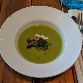 The Chase - Chilled pea and crab soup - Seafood Near Me - Toronto, Ontario