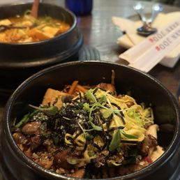 Sizzling Stone Bowl Bibimbap Sizzling Stone Bowl Bibimbap