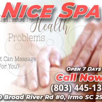Nice Spa - Massage Therapy Near Me - Irmo, South Carolina