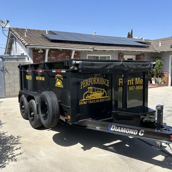 Performance Dump Trailer Rentals - Junk Removal & Hauling Near Me - Corona, California Performance Dump Trailer Rentals - Junk Removal & Hauling Near Me - Corona, California