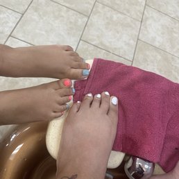 after pedicure