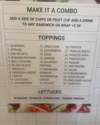 Menu photo 1 Refill Cafe Jackson, MS