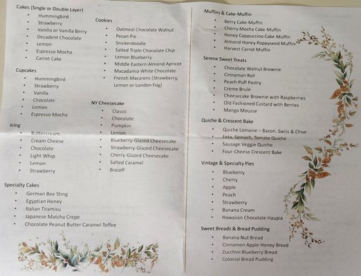 Menu photo 3 Serene Bee Bakery Yorktown, VA Menu photo 3 Serene Bee Bakery Yorktown, VA
