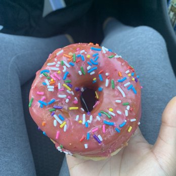Frosty's Donuts - strawberry donut - Coffee & Tea Near Me - Barstow, California