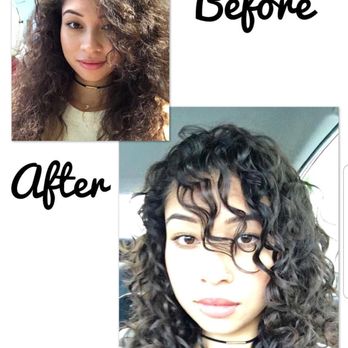 Curls One On One - My crazy before and after pic - hair by Donatela. - Hair Stylists Near Me - Los Angeles, California