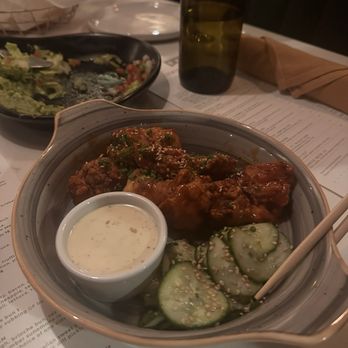 Anthem - JFC Popcorn Chicken Honey Sriracha - American Near Me - Austin, Texas Anthem - JFC Popcorn Chicken Honey Sriracha - American Near Me - Austin, Texas