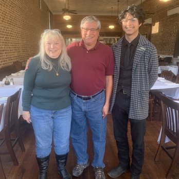 Mio Sogno Ristorante - My wife and I and our host Alex on the far right. - Italian Near Me - Oneonta, Alabama Mio Sogno Ristorante - My wife and I and our host Alex on the far right. - Italian Near Me - Oneonta, Alabama