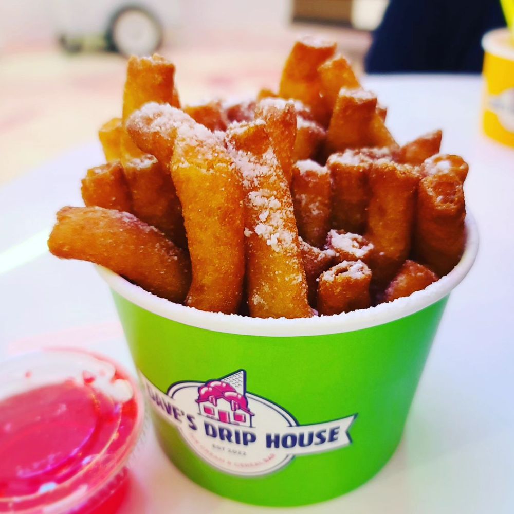 Dave’s Drip House - Funnel Fries. Soo Yummy! - Ice Cream & Frozen Yogurt Near Me - Santa Barbara, California