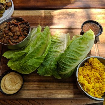 TownHall - Chicken lettuce wraps - New American Near Me - Cleveland, Ohio TownHall - Chicken lettuce wraps - New American Near Me - Cleveland, Ohio
