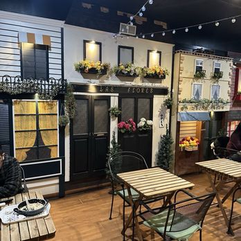 Cafe Orange - Inside, social section - Desserts Near Me - Garden Grove, California