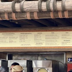 Choza de Margarita - Menu