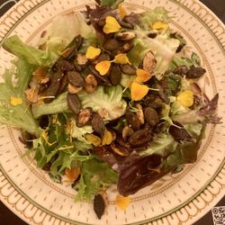 Headquarters Wine Bar - Kabocha squash salad. Excellent!