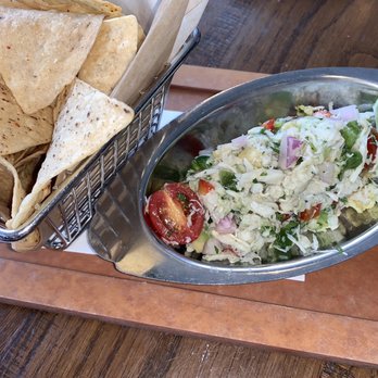 Paddlefish - Blue crab ceviche with tortilla chips - Seafood Near Me - Orlando, Florida Paddlefish - Blue crab ceviche with tortilla chips - Seafood Near Me - Orlando, Florida