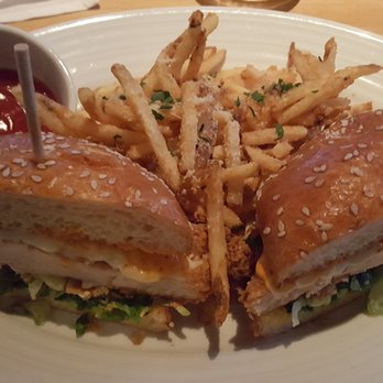 Pinstripes - Spicy Crispy Chicken Sandwich - Bowling Near Me - Edina, Minnesota Pinstripes - Spicy Crispy Chicken Sandwich - Bowling Near Me - Edina, Minnesota