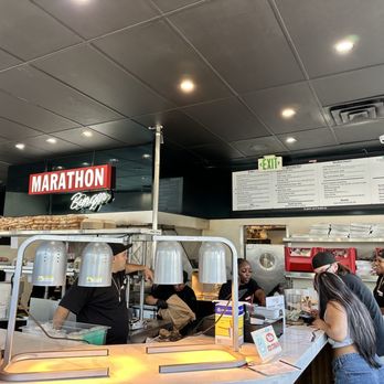 Marathon Burger - Inside marathon. - Burgers Near Me - Los Angeles, California