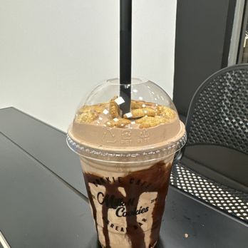 Milk n Cookies - Chocolate milkshake with Cinnamon Toast Crunch and Teddy Grahams - Ice Cream & Frozen Yogurt Near Me - Westwood, New Jersey Milk n Cookies - Chocolate milkshake with Cinnamon Toast Crunch and Teddy Grahams - Ice Cream & Frozen Yogurt Near Me - Westwood, New Jersey